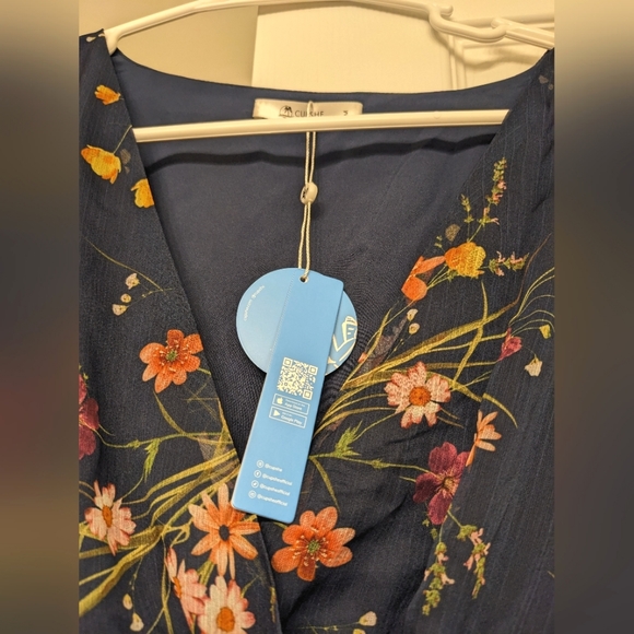 Cupshe Chiffon A-line mini dress - Picture 2 of 3